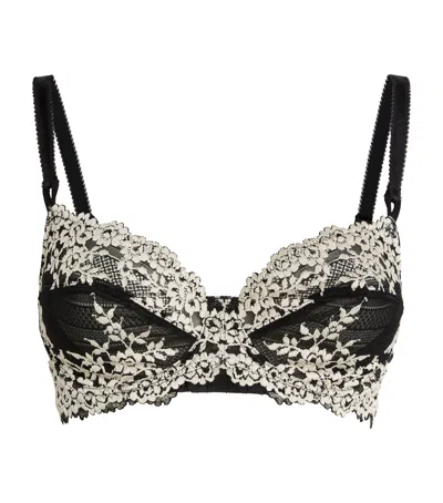 Wacoal Lace Embrace Plunge Bra In Black