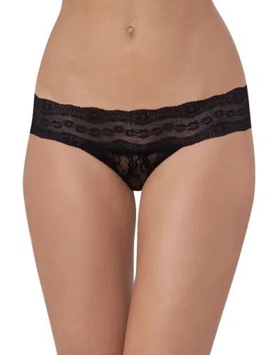 Wacoal Lace Kiss Bikini Panty In Night In Black