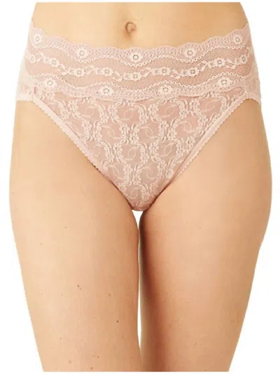Wacoal Lace Kiss Hi-leg Panty In Rose Smoke In Neutral