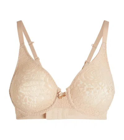 Wacoal Lace Padded Bra In Nude