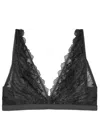 Wacoal Lace Perfection Soft-cup Bra In Charcoal