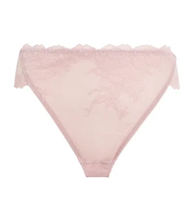Wacoal Lace Vivid Attraction Briefs In Pink