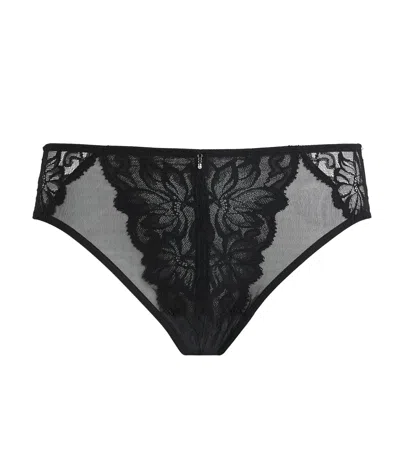 Wacoal Lace-trim Abéllia Briefs In Black
