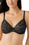 Wacoal Lifted In Luxury Underwire Bra In Black