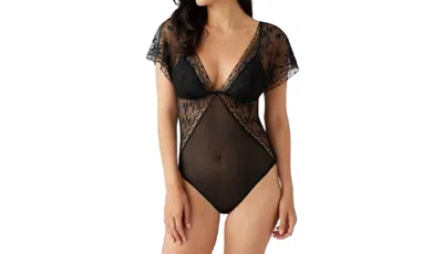 Wacoal Lifted In Luxury Bodysuit In Black
