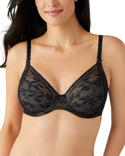 Wacoal Lifted In Luxury Underwire Bra In Black