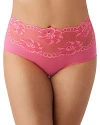 Wacoal Women's Light & Lacy Hi-cut Brief Underwear 879363 In Hot Pink