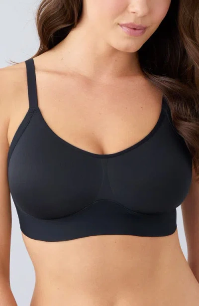 Wacoal Lounge Easy Like Sunday Wire Free T-shirt Bra In Black