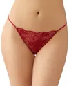 Wacoal Midnight Soiree G String Panty In Red