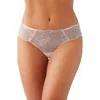 Wacoal Midnight Soiree Tanga Panty In Champagne