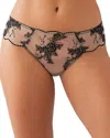 Wacoal Midnight Soiree Tanga Panty In Caviar