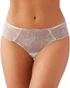 Wacoal Midnight Soiree Tanga Panty In Champagne