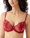 Wacoal Midnight Soiree Underwire Bra In Red