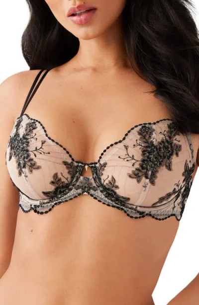 Wacoal Midnight Soirée Underwire Bra In Black