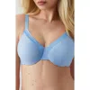 Wacoal Perfect Primer Full Coverage Underwire Bra In Blue