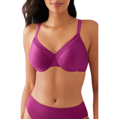 Wacoal Perfect Primer Full Coverage Underwire Bra In Purple