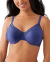 Wacoal Perfect Primer Full Coverage Underwire Bra In Blue
