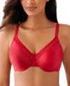 Wacoal Perfect Primer Full Figure Underwire Bra In Equestrian Red In Equestrian