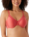 Wacoal Perfect Primer Underwire Bra In Mineral Red