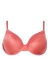 Wacoal Perfect Primer Underwire T-shirt Bra In Mineral Red