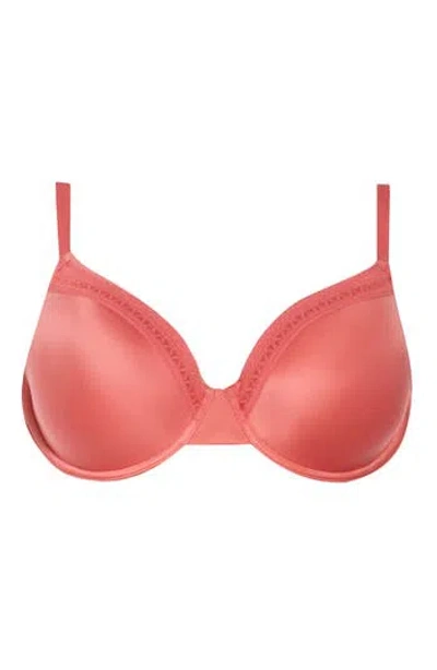 Wacoal Perfect Primer Underwire T-shirt Bra In Red