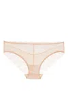 Wacoal Perfection Lace-trim Briefs In Neutrals