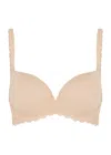 Wacoal Raffine Almond Contour Bra In Beige