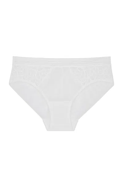 Wacoal Raffine Lace Briefs In White