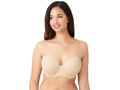 Wacoal Red Carpet Full-busted Strapless Bra 854119 In Brown