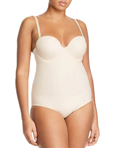 Wacoal Red Carpet Strapless Shaping Body Briefer In Neutral