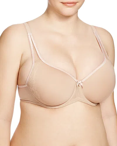 Wacoal Retro Chic Full Figure Contour Bra In Brown