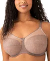 Wacoal Retro Chic Full-figure Underwire Bra 855186, Up To J Cup In Cappucino (nude 1)