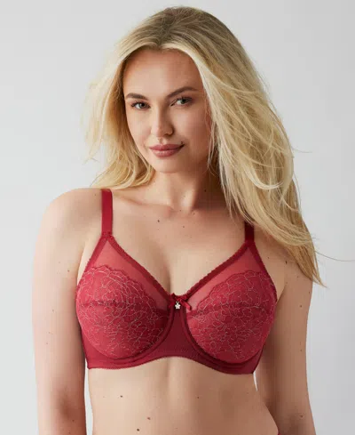 WACOAL RETRO CHIC FULL-FIGURE UNDERWIRE BRA 855186, UP TO J CUP