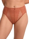 Wacoal Retro Chic Hi-cut Brief In Chutney
