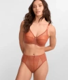 Wacoal Retro Chic Hi-cut Brief In Scarab