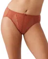 Wacoal Retro Chic Hi-cut Brief In Chutney