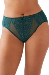 Wacoal Retro Chic High-cut Brief 841186 In Ponderosa Pine