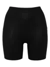 Wacoal Beyond Naked High-waist Medium Control Thigh Shaper In Black