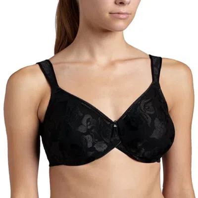 Wacoal Seamless Full Figure Underwire Bra In Black