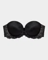 Wacoal Self-assured Underwire Convertible Push-up Bra In Black