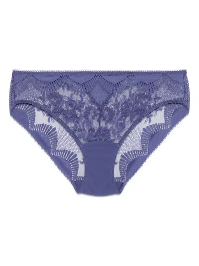 Wacoal Sensu Lace Briefs In Blue