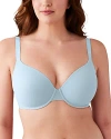 Wacoal Shape Revelation Shallow Top T-shirt Bra In Winter Sky