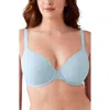 Wacoal Shape Revelation Shallow Top T-shirt Bra In Winter Sky