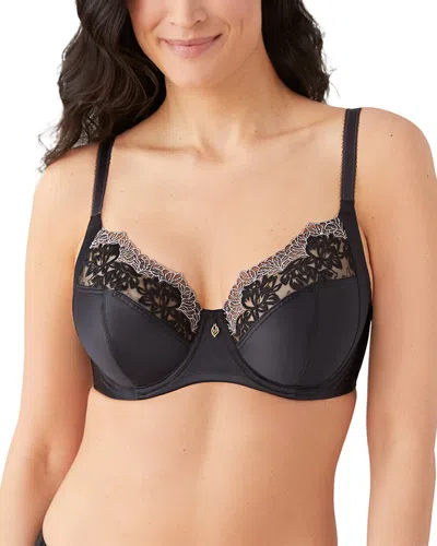 Wacoal Side Note Underwire Bra In Black