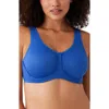 Wacoal Sport High-impact Underwire Bra 855170, Up To I Cup In Beaucoup Blue