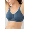 Wacoal Simone Seamless Underwire Sports Bra In Gray