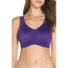 Wacoal Simone Seamless Underwire Sports Bra In Violet Indigo