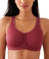 Wacoal Simone Seamless Underwire Sports Bra In Cordovan