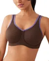 Wacoal Simone Sport Underwire Bra In Brown