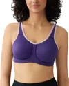 Wacoal Simone Sport Underwire Bra In Purple